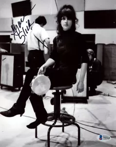 FOTO 8x10 firmada por Grace Slick cantante de jefferson nave espacial avión beckett bas - Imagen 1 de 2