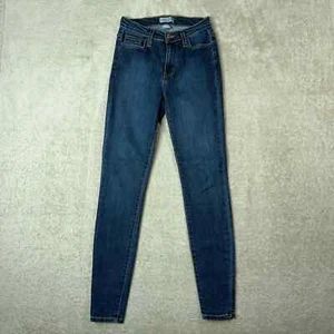 Judy blau Damengröße 25 (1/25) Jeans schmales Bein Stretch dunkle Waschung Schrittlänge 28" - Bild 1 von 9