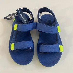 New Osh Kosh B'Gosh Toddler Sandals Size 10 US Blue/Navy Unisex - Picture 1 of 9