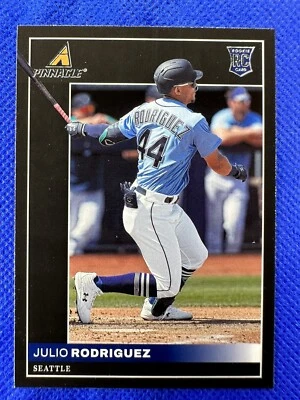 2022 #12 Julio Rodriguez Panini Chronicles Pinnacle Baseball Players RC Mariners - Image 1 of 2