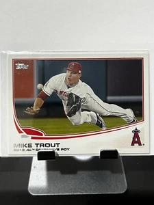 2013 Topps Mike Trout 536 Defensive POY Anaheim Angels - Bild 1 von 4