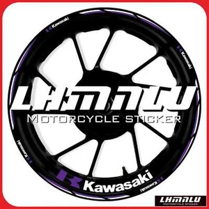 For KAWASAKI 10R 25R 4R 6R RIM Stickers Waterproof Wheel Reflective Decal #0506 - Imagen 1 de 48