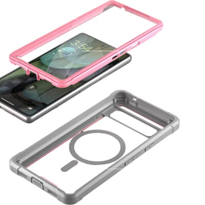 Poetic Guardian MagPro Case for Google Pixel 7A 5G Full Body Hybrid Rugged Pink - Image 1 of 4