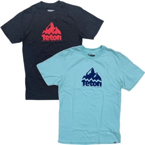 Teton Gravity Research Men's T-Shirt Grand Logo Short Sleeve Crewneck Tee - Picture 1 of 4