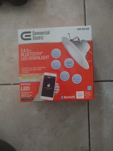 Case Of 4 Commercial Electric Bluetooth 5 & 6 In LED Downlight 1002 043 342  - Picture 1 of 2
