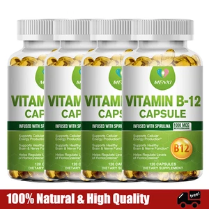 1000 Mcg Methyl B12 Vitamin B12 For Mood, Heart & Eye Health 120/240/480Capsules - Picture 1 of 11