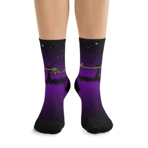 Community Culture Midnight Stars Eco- Friendly Crew Socks - Picture 1 of 7