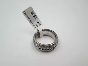 Anillo caballero Thomas Sabo. Plata de ley 925. Adornos bolitas - Imagen 1 de 6