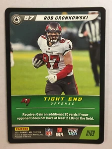2021 NFL Five Rob Gronkowski #U169 Uncommon - Bild 1 von 1