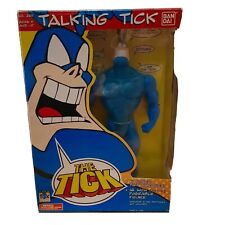 VINTAGE 1994 THE TICK 16 Inch Posable ACTION FIGURE Talking Tick FOX BanDai NRFB