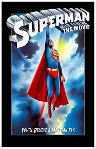 Superman Filmplakat Retro Superman 1978 Filmplakat 11 x 17 Zoll B2G1F - Bild 1 von 1