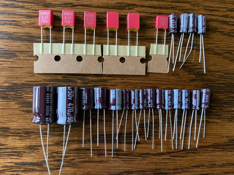 Pioneer PL-L1000A Recap Kit Turntable Repair Set Phase Linear Model 8000A - Image 1 of 1
