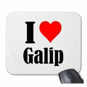 MOUSEPAD Mauspad I Love Galip Ich Liebe Galip - Bild 1 von 1