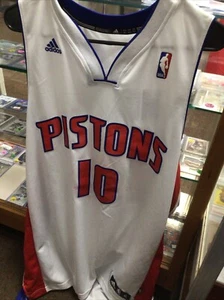 NBA DETROIT PISTONS BASKETBALL #10 GREG MONROE REPLICA JERSEY XL - Picture 1 of 2