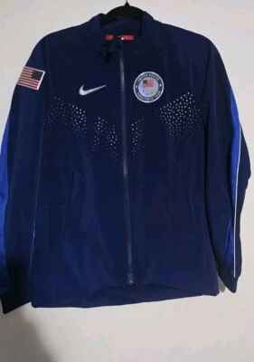 Nike Women’s Paralympic Team Issued USA Olympic Jacket DZ3573-492 Size XS NWT - Image 1 of 4