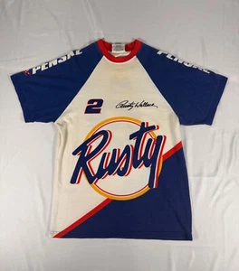 Camiseta De Colección Rusty Wallace Hecha en EE. UU. NASCAR Racing Para Hombre XL - Imagen 1 de 7