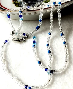 Brillenkette Brillenband Verstellbares Boho Perlenbrillenband Brillenhalter - Bild 1 von 9