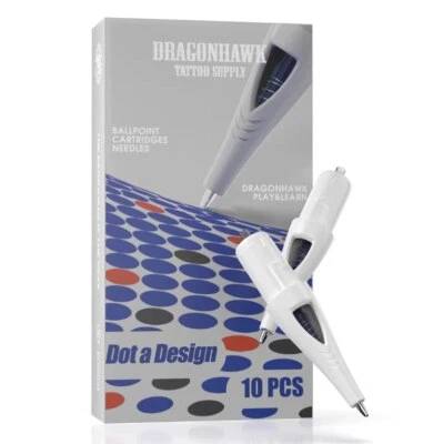 Dragonhawk Ballpoint Cartridges 10pcs Pack of 2 - Image 1 of 4