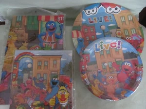 SESAME STREET Birthday Party Pack - NIP - Picture 1 of 7