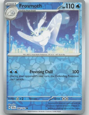Frosmoth 046/162 Common SV05: Temporal Forces NM Reverse Holo - Image 1 of 2