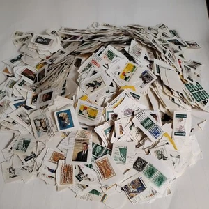 Over 2 Lbs. US Postal Stamps On Paper Various Years Nomination and Quality - Picture 1 of 3
