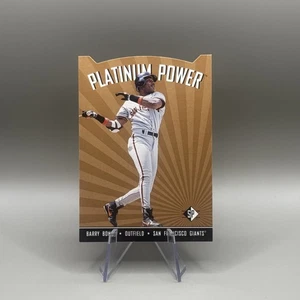 Barry Bonds 1995 Upper Deck SP Baseball Platinum Power Card - Bild 1 von 2
