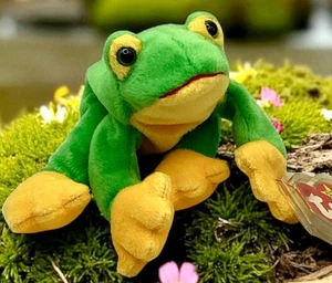 Smoochy theFrog TY Beanie Baby - Picture 1 of 5