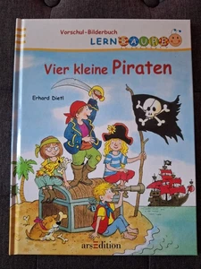 Vier Kleine Piraten Vorschul-Bilderbuch Lernraupe Erhard Dietl ArsEdition - Bild 1 von 2