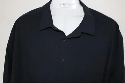 MERCER + METTLE BLUE PERFORMANCE L/S Button-Up DRESS SHIRT SZ: 4XL 4X PRE-OWNED - Image 1 of 2