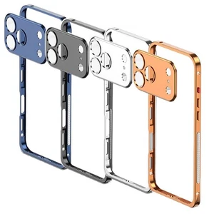 For iPhone 17 Pro Max Aluminum Bumper Frame Case +Metal lens Film❀ - Picture 1 of 22