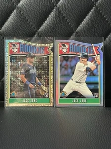 2025 Bowman Rookie of the Year Favorites Jace Jung #ROY-8 (RC) Mojo & Base - Picture 1 of 2