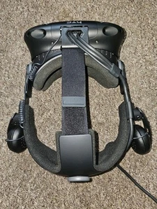 HTC Vive Black Virtual Reality System Portable Video Game Headset - Unit Only - Picture 1 of 12
