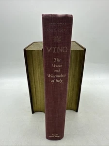 Burton Anderson VINO The Wines and Winemakers of Italy 1st Edition 2nd Printing - Foto 1 di 12