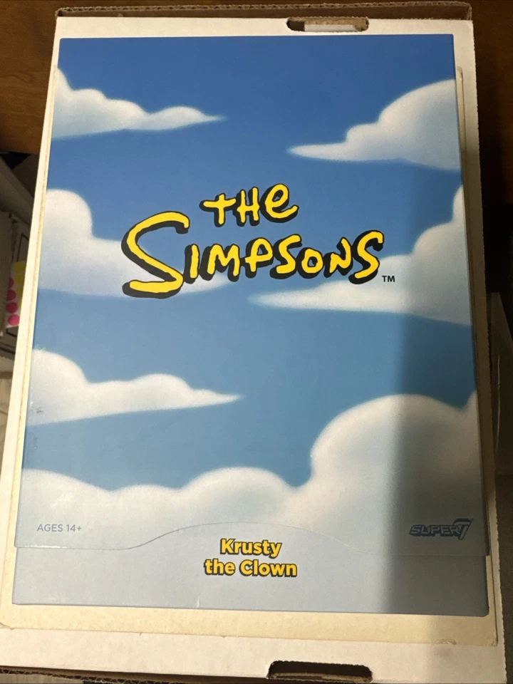 Super7 The Simpsons Ultimates Krusty the Clown Action Figure 14+ - Image 1 of 4