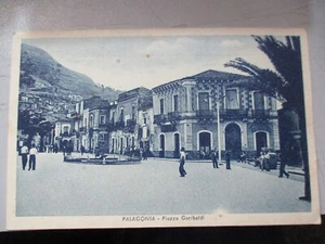 PALAGONIA PIAZZA GARIBALDI - FP V 1952 animata fr. bollo caduto - Imagen 1 de 2