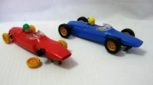 TWO SCALEXTRIC Formula Jr. slot cars for PARTS or REPAIR ...C/66 COOPER - Photo 1 sur 9
