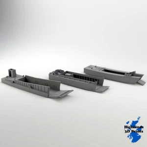 Impresión 3D para juegos de mesa Landing Crafts LCA LCM LCVP WW2 - Imagen 1 de 7