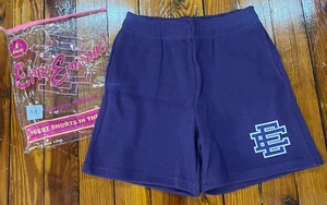 Eric Emanuel EE Thermal Short Purple Men's Size Medium Made In USA NEW - Picture 1 of 10