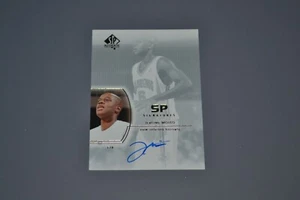Tarjeta insertada autografiada de baloncesto Jerome Moiso 2003 cubierta superior sp - Imagen 1 de 1