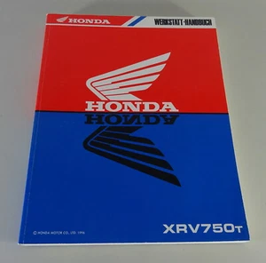 Werkstatthandbuch / Reparaturanleitung Honda XRV 750 Africa Twin Stand 1996 - Bild 1 von 4