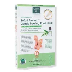 Earth Therapeutics Soft & Smooth Foot Mask - 2 Pack NWT - Picture 1 of 3