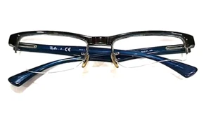 Ray Ban RB7012 5068 Schildpatt Blau Halbrand Brille Brillengestell 53-17 140 - Bild 1 von 6
