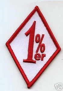 OUTLAW BIKER GANG RIDER 1 %er SUPPORT 81 SCHWOG OUTLAW RIDER MOOR ROT Aufbügeln AUFNÄHER - Bild 1 von 1