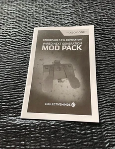 Collective Minds Strike Pack F.P.S. Dominator MOD Pack XBOX ONE SOLO Manual - Imagen 1 de 4