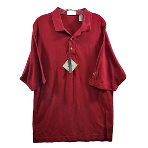 Cutter & Buck Herren Poloshirt neu mit Etikett rot Pima Baumwolle Größe L 91823-0431 - Bild 1 von 6