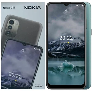 BNIB Nokia G11 Dual-SIM 32GB ROM + 3GB RAM Ice Factory Unlocked 4G/LTE OEM - Picture 1 of 1