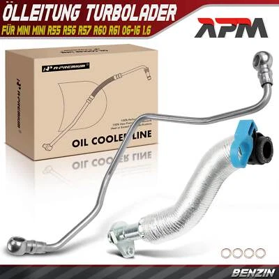 2x Ölleitung Turbolader für MINI Mini R55 R56 R57 R60 R61 Cooper S 2006-2016 1.6 - Bild 1 von 4