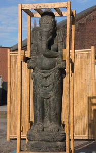 GANESHA stehend 150 H GANESH SKULPTUR aus STEINGUSS HINDUISTISCH KA-BR-GST-150 - Bild 1 von 6