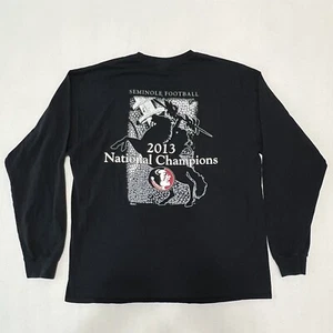 Florida St Seminoles Shirt Men’s XL 2013 National Champions Ragz Long Sleeve - Picture 1 of 9