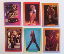 ROCK CARDS Lot Of 9 Alice Cooper Poison Grateful Dead Motley Crue David Lee Roth